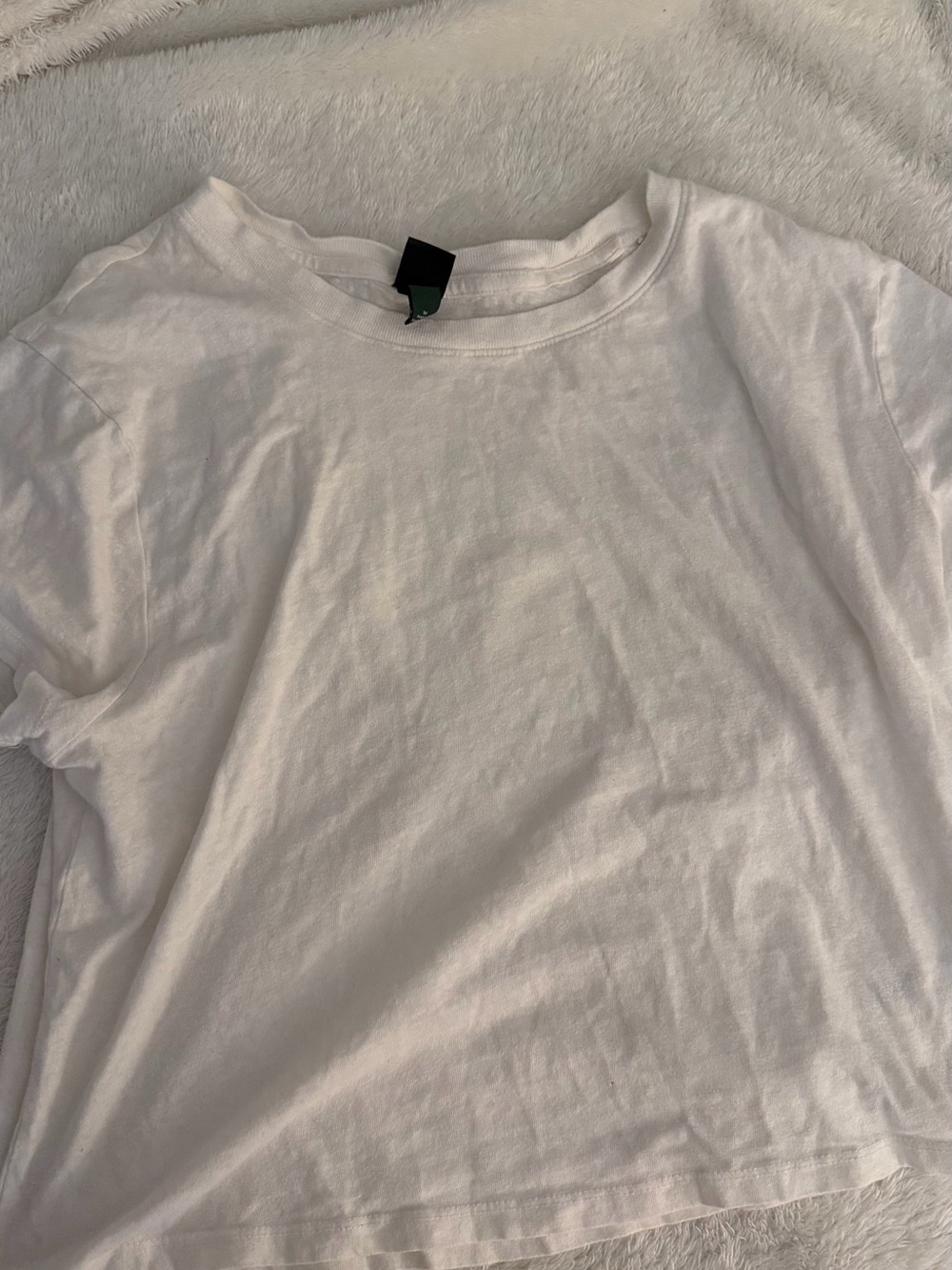 white baby tee